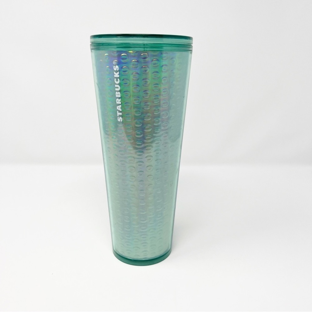 Starbucks Holiday 2020 Mint‎ Bubble Iridescent 24 Oz Tumbler